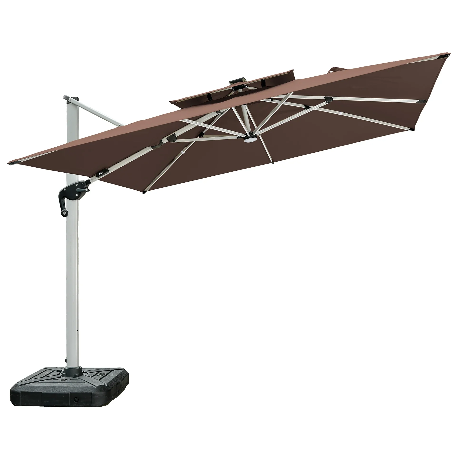 Outdoor Furniture Brands - مظلة كبيرة قابلة للطي ومقاومة للماء