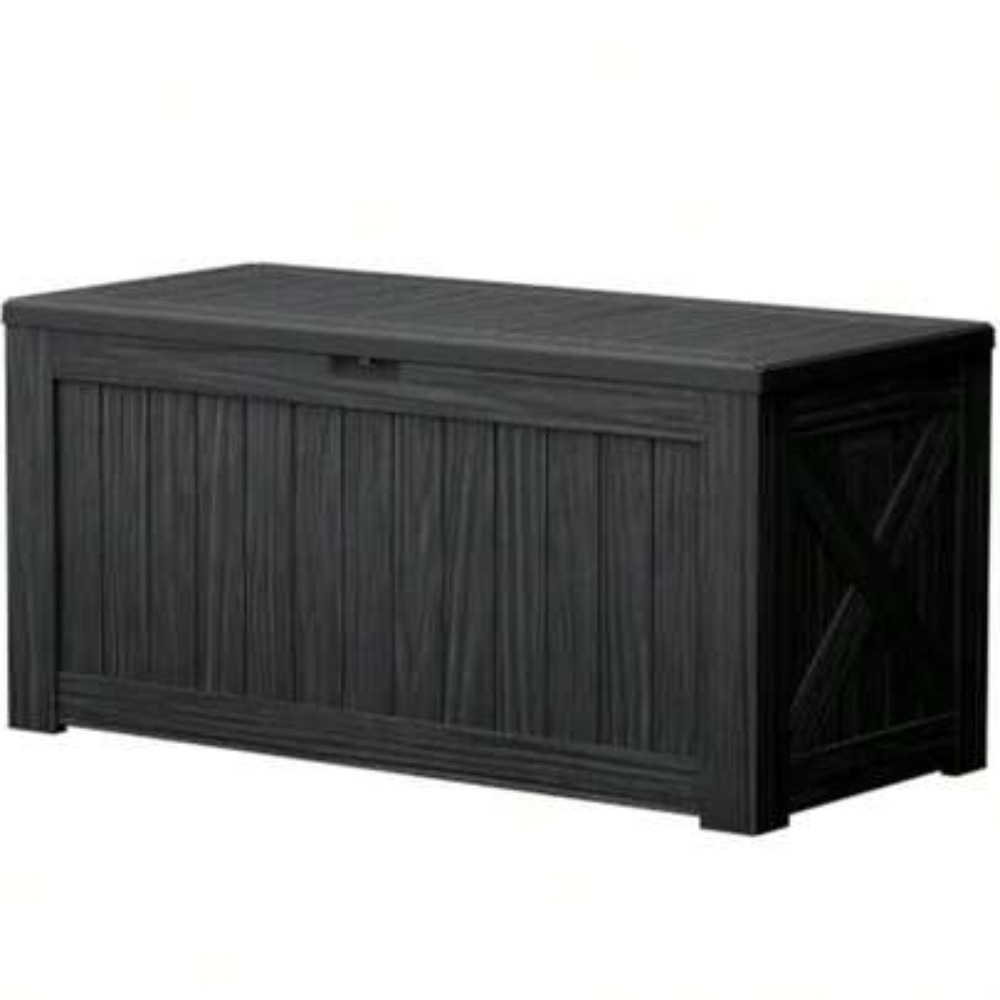 Outdoor Furniture Bench - صندوق تخزين خارجي بسعة 120 جالون