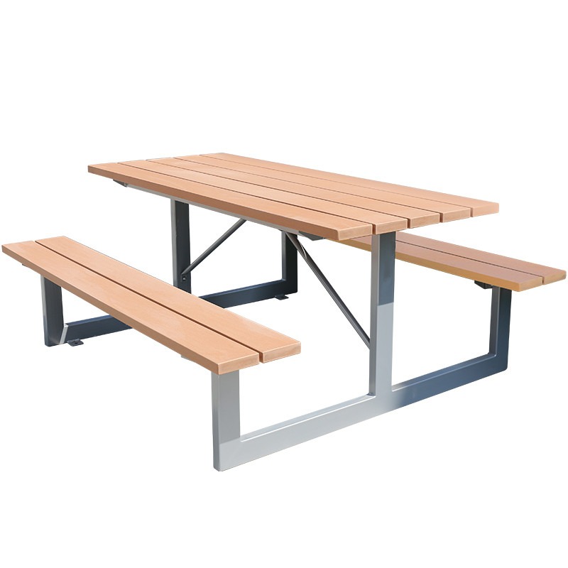 طاولة خارجية من الخشب البلاستي - مراجعة Outdoor Furniture Bench وسعره