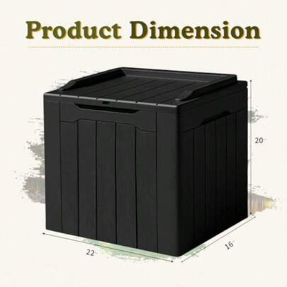 صندوق تخزين خارجي مقاوم للماء  - مراجعة Outdoor Furniture Bench وسعره