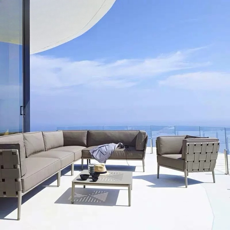 مجموعة أريكة خارجية مع طاولة ق - مراجعة Outdoor Furniture Rattan وسعره