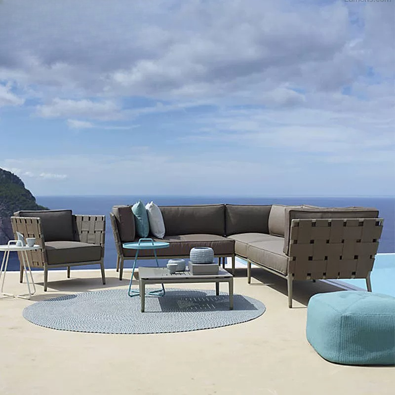 مجموعة أريكة خارجية مع طاولة ق - مراجعة Outdoor Furniture Rattan وسعره