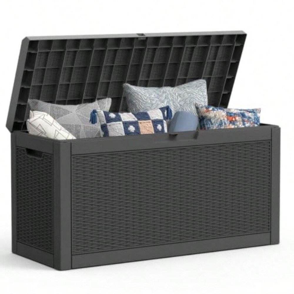 صندوق تخزين خارجي مقاوم للماء  - مراجعة Outdoor Furniture Rattan وسعره