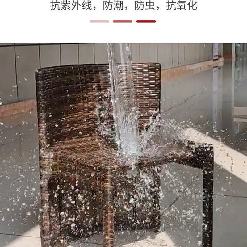طقم طاولة وكراسي إبداعي للشرفة - مراجعة Outdoor Furniture Rattan وسعره